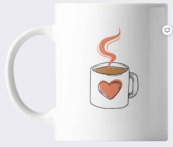 Morning Coffee Time Black Mug